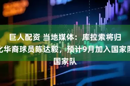 巨人配资 当地媒体：库拉索将归化华裔球员陈达毅，预计9月加入国家队